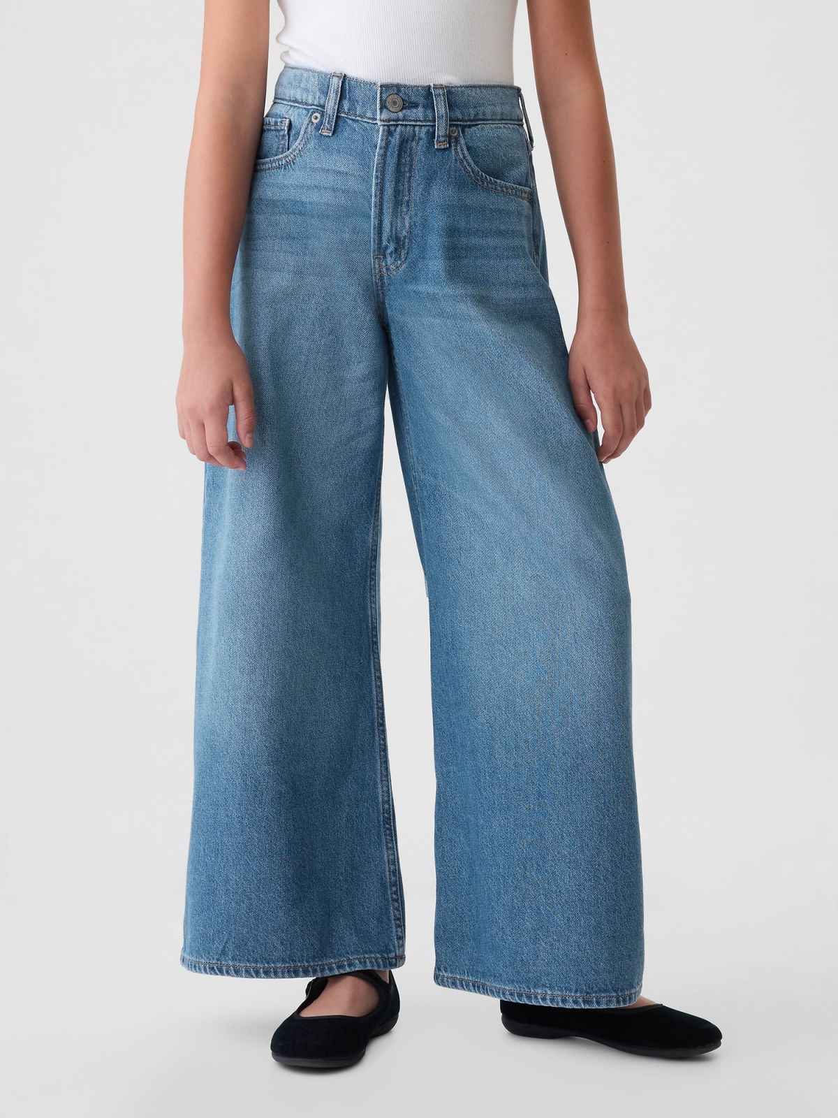 Παιδικό Mid Rise Baggy Jean Παντελόνι-525278000