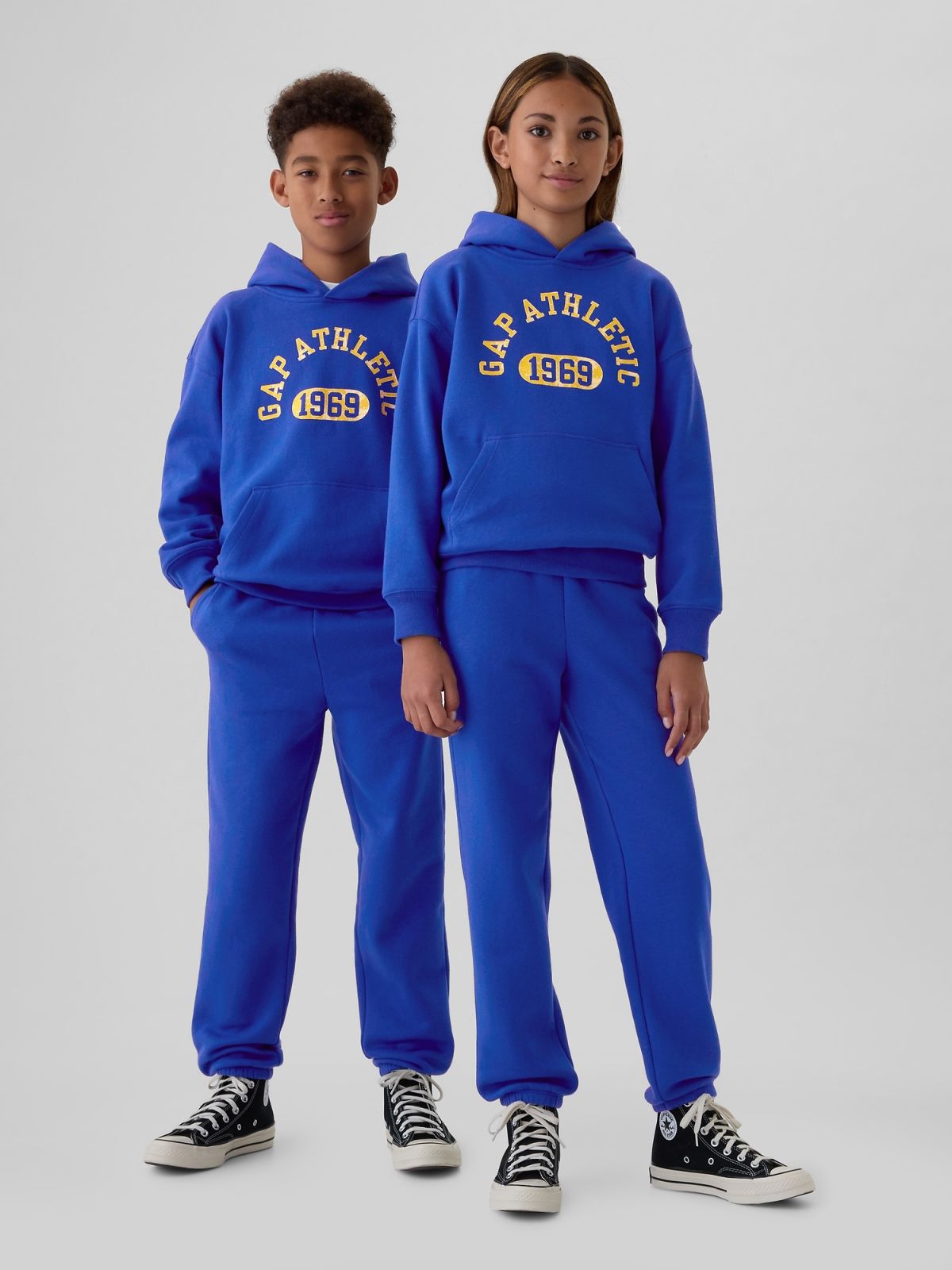 Kids Gap Athletic Logo Hoodie-468554001