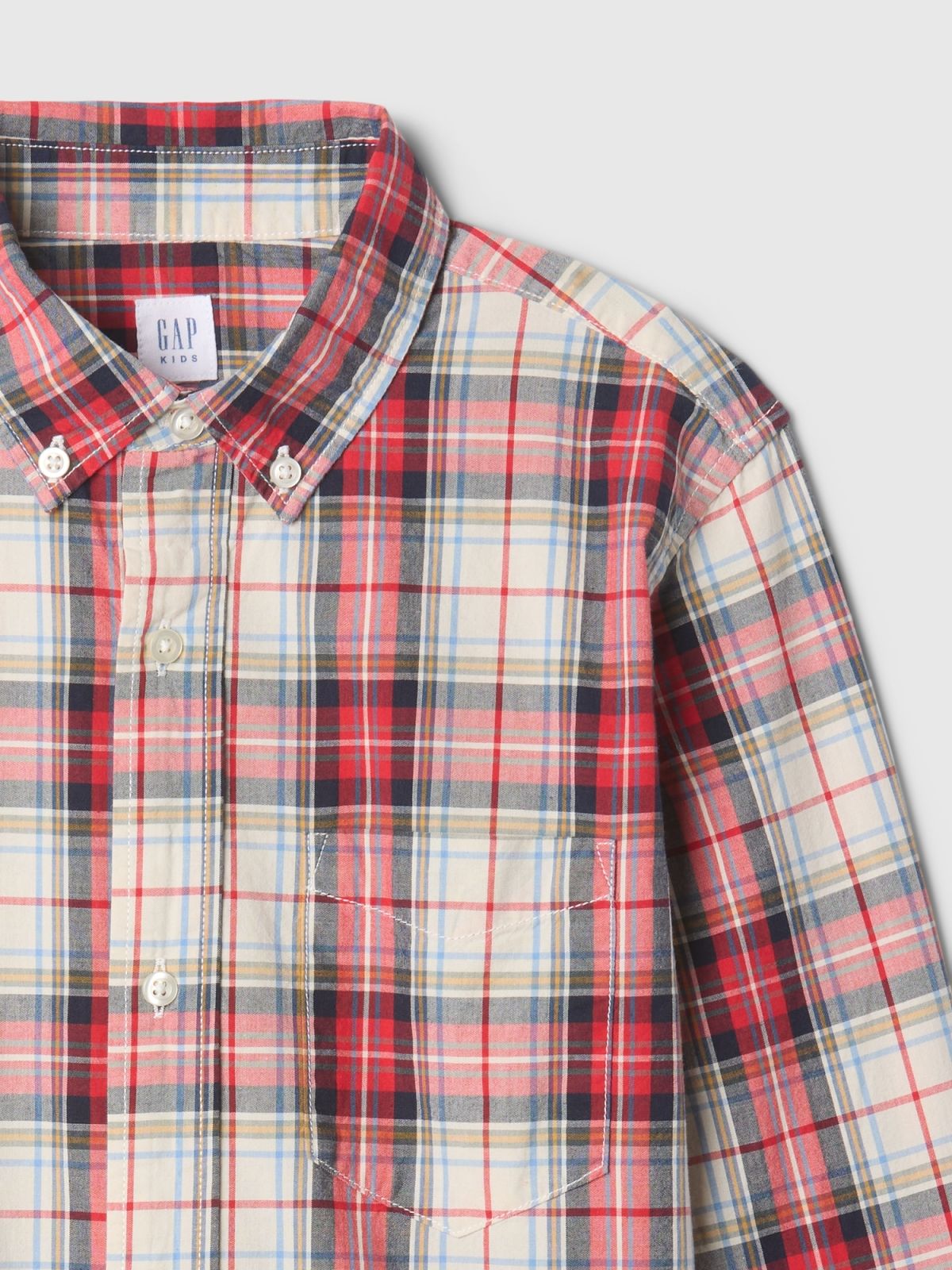 Παιδικό Organic Cotton Poplin Πουκάμισο-523207000