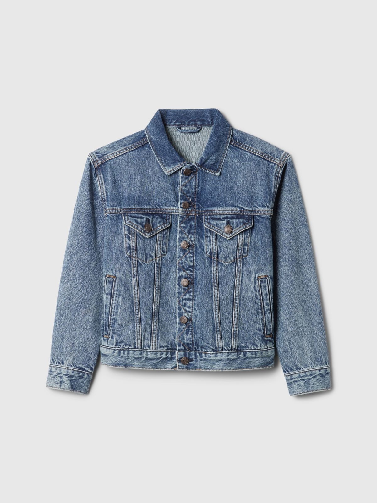 Kids Organic Cotton Icon Denim Jacket-523213000
