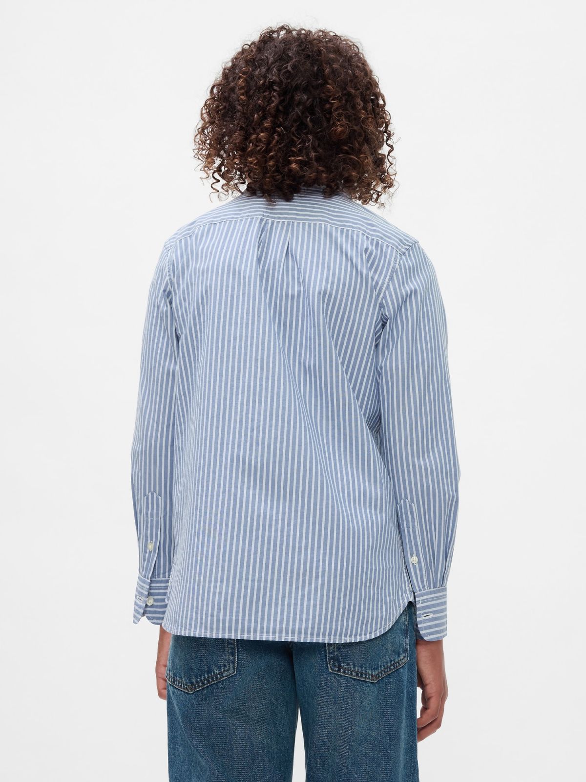 Kids Organic Cotton Poplin Shirt-523207001