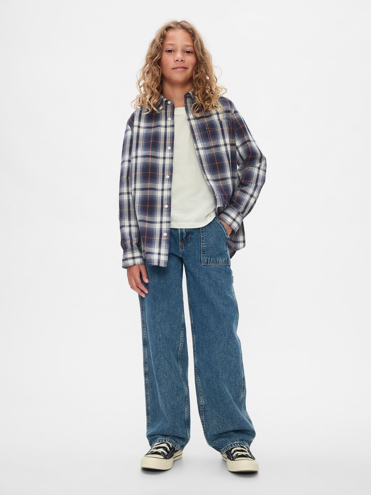 Παιδικό Organic Cotton Poplin Πουκάμισο-523207003