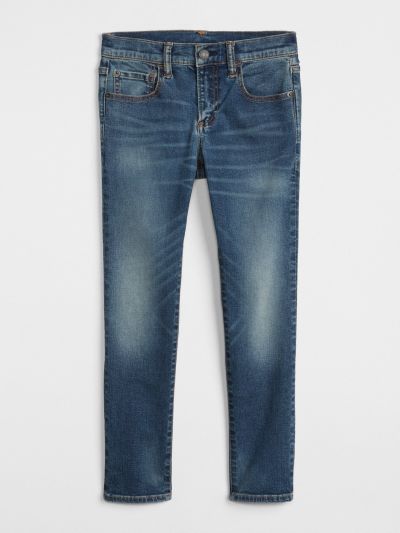 Μπλε Παιδικό Skinny Jeans Παντελόνι με Stretch-358234000