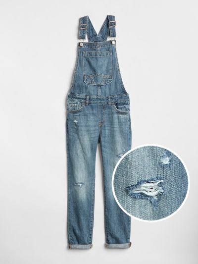 Μπλε Παιδική Distressed Ολόσωμη Φόρμα-382870000