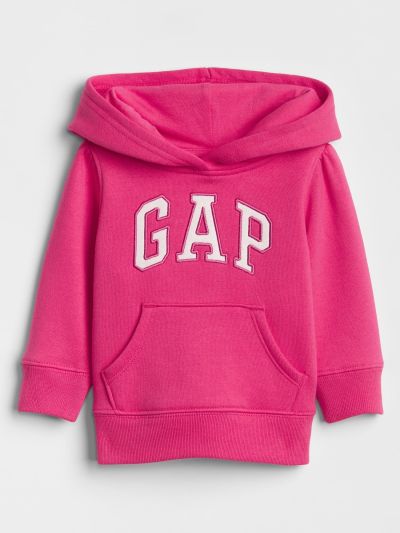 babyGap Gap Logo Φούτερ με Κουκούλα-191655002