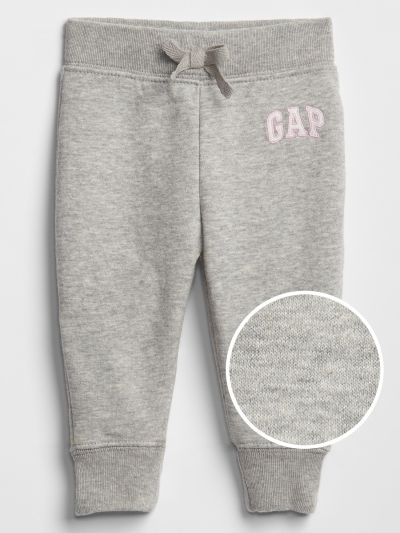 babyGap Logo Pull-On Joggers-191658003