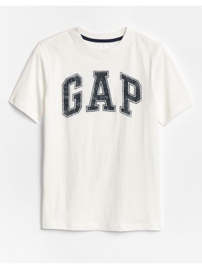 Άσπρη Παιδική Gap Logo Μπλούζα-465766001