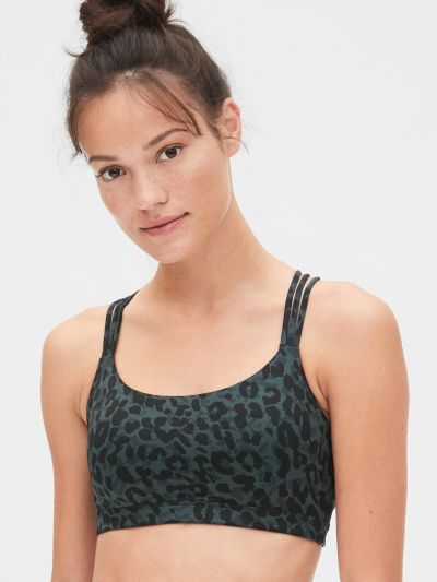 GapFit Eclipse Medium Support Strappy Σπορ Σουτιέν-335778029