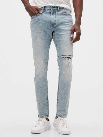 Distressed Slim Taper Jean Παντελόνι με GapFlex-554764000