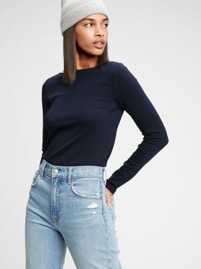 Μπλούζα με Λαιμόκοψη Boatneck-629436005