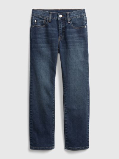 Μπλε Παιδικό Straight Jean Παντελόνι με Washwell™-962014000