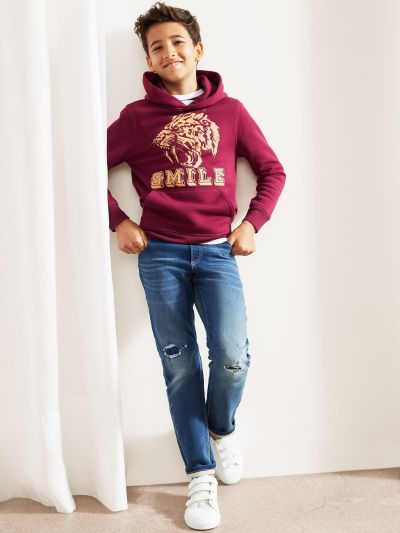 Μπλε Παιδικό Slim Pull-On Τζιν με Stretch-499499000