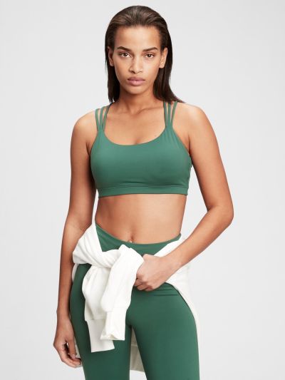 GapFit Eclipse Medium Support Strappy Sports Bra-335778069
