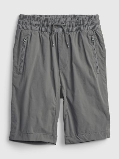 Kids Pull-On Hybrid Shorts with QuickDry.-682045003