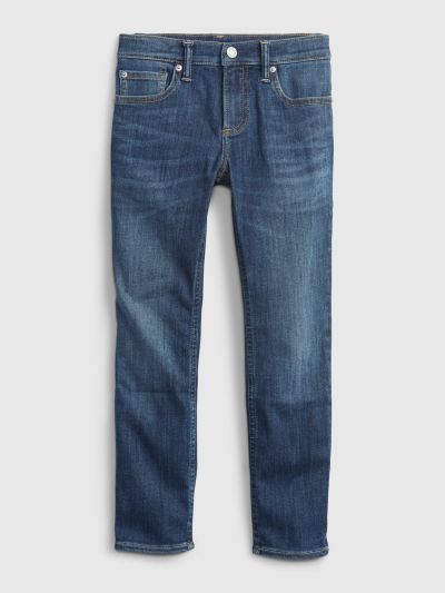 Μπλε Παιδικό Skinny Jean Παντελόνι με Washwell™-701080000