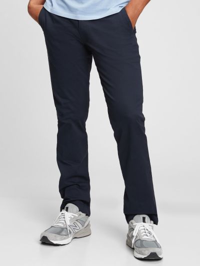 Μπλε Modern Khakis σε Ίσια Γραμμή με Τεχνολογία GapFlex-472757004