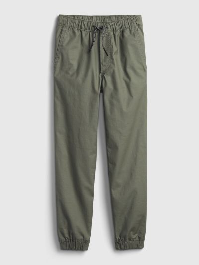 Πράσινο Παιδικό Everyday Jogger Παντελόνι με Τεχνική Washwell™-707988001