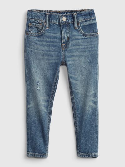 Μπλε Νηπιακό Easy Taper Distressed Τζιν Παντελόνι με Τεχνική Washwell™-732914000