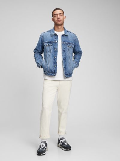 Μαύρο Κλασσικό Icon Denim Πανωφόρι με Washwell-819576000