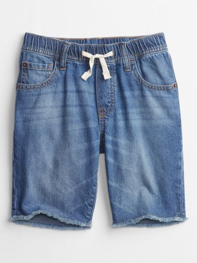 Μπλε Παιδικό Τζιν Pull-On Σορτς Washwell-829691000