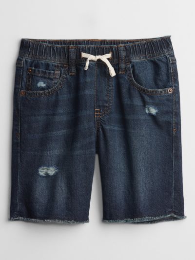 Παιδικό Distressed Τζιν Pull-On Σορτς Washwell-829738000