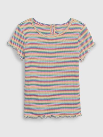 Multi Νηπιακή Ribbed-Knit Μπλούζα-796243004