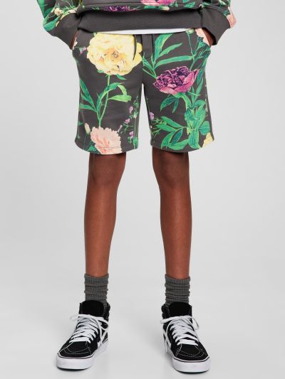 Teen Floral Pull-On Shorts-802834000