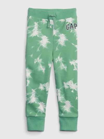 Πράσινο BabyGap Gap Logo Tie-Dye Jogger Παντελόνι-840594000