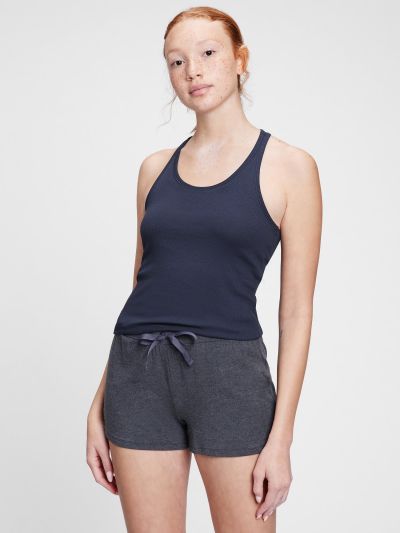 Ribbed Support PJ Tank Top-688634012