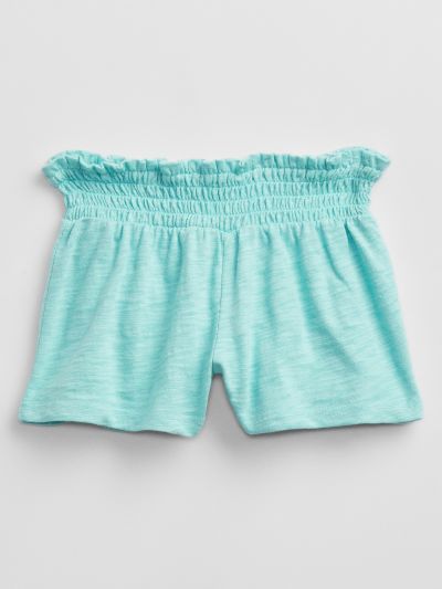Μπλε Νηπιακό Smocked Σορτς-871562000