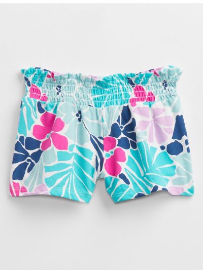 Κόκκινο Νηπιακό Smocked Print Σορτς-871631001