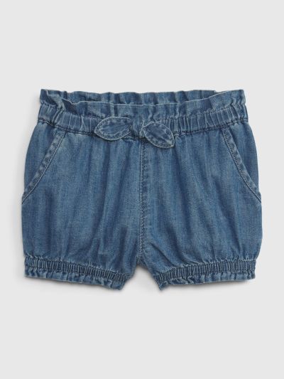 Βρεφικό Denim Bubble Σορτς με Washwell-839095000