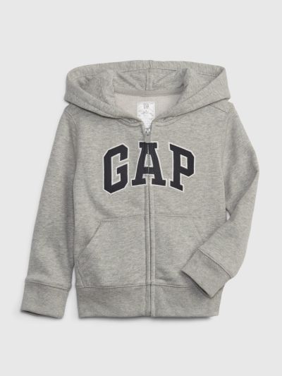 babyGap Logo Zip Hoodie-840830001