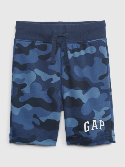 babyGap Logo Print Pull-On Shorts-840846000