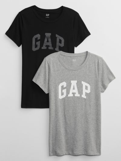 Gap Logo T-Shirt Μπλούζα (2-Pack)-548683005