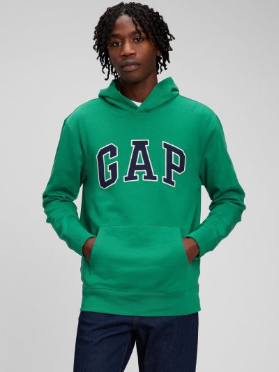 Gap Arch Logo Φούτερ με Κουκούλα-490386033