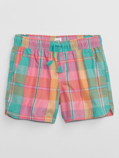 Μπλε Παιδικό Pull-On Utility Σορτς με Washwell-834006008