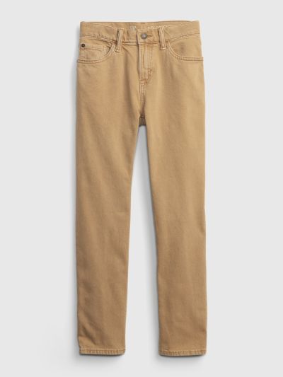 Μπεζ Παιδικό Original Fit Khaki Jean Παντελόνι με Washwell-796344000