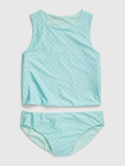 Παιδικό Ανακυκλωμένο Αναστρέψιμο Μαγιό Tankini-822372001