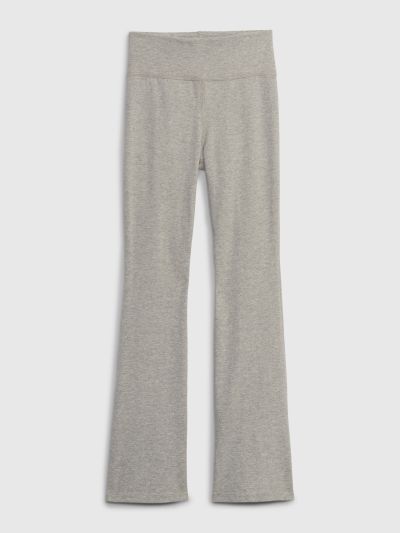 Γκρι Παιδικό Οργανικό Βαμβάκι Flare Legging Κολάν-445082000