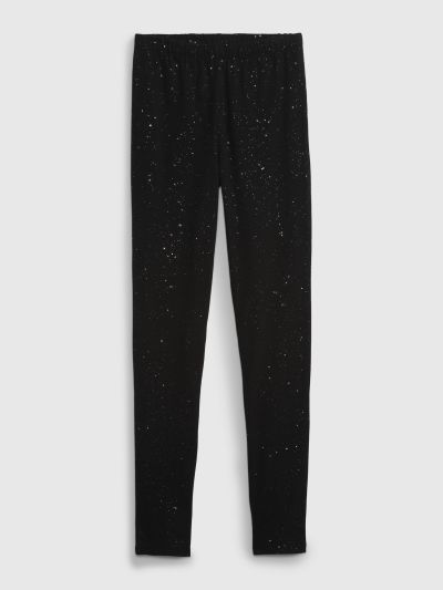 Μαύρο Παιδικό Οργανικό Βαμβάκι Sparkle Κολάν-792639001