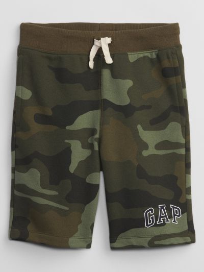 Πράσινο Παιδικό Gap Logo Pull-On Σορτς-438158001