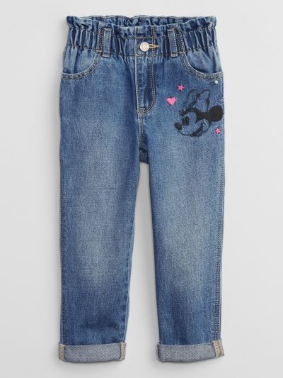 babyGap | Disney Minnie Mouse Paperbag Mom Jeans-458443000