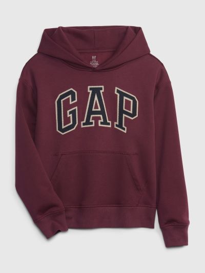 Μωβ Παιδικό Gap Arch Logo Φούτερ-428279002