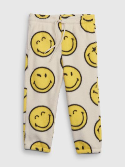 Gap × SmileyWorld Toddler Fleece Joggers-487126000