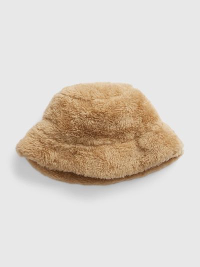 Καφέ Βρεφικό Sherpa Bucket Καπέλο-485673001
