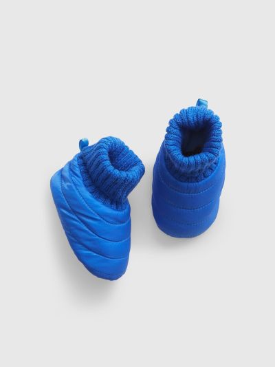 Μπλε Βρεφικά Puffer Μποτάκια-506408001