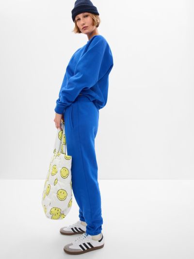 Μπλε Vintage Soft High Rise Jogger Παντελόνι-424278008