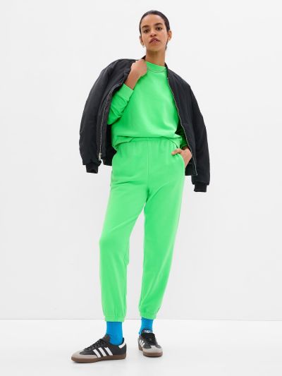 Πράσινο Vintage Soft High Rise Jogger Παντελόνι-424278011
