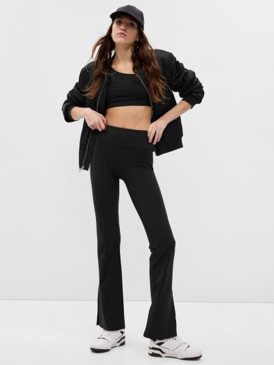 GapFit High Rise Power Split Flare Pants-513476000